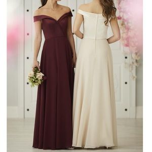 Christina Wu Celebration bridesmaid dress style 22927 in charcoal